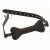 Черный кляп в форме косточки Hound Adjustable Dog Bone Gag - XR Brands - купить с доставкой в Севастополе