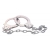 Наручники из металла с длинной цепочкой CHROME HANDCUFFS METAL HANDCUFFS W. KEY - NMC - купить с доставкой в Севастополе