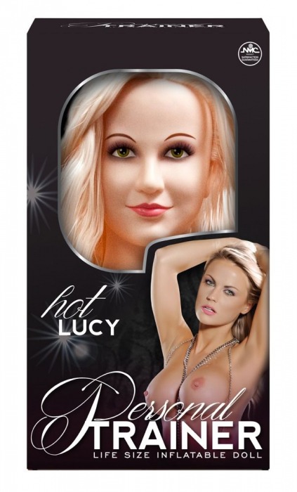 Надувная кукла с вибрацией и 2 любовными отверстиями Hot Lucy Lifesize Love Doll - NMC - в Севастополе купить с доставкой