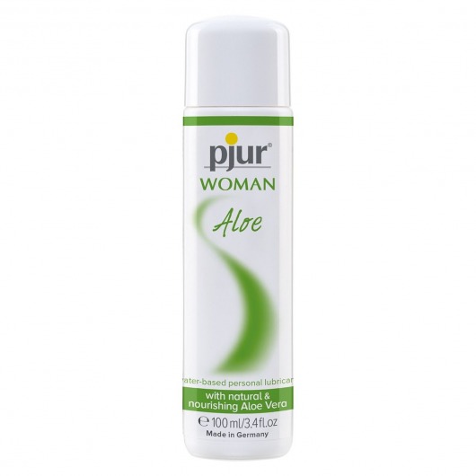 Лубрикант на водной основе pjur WOMAN Aloe - 100 мл. - Pjur - купить с доставкой в Севастополе