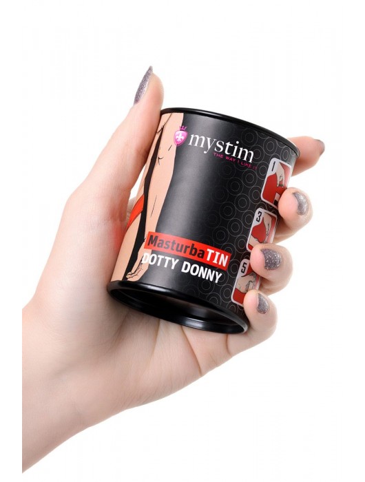 Компактный мастурбатор MasturbaTIN Dotty Donny - MyStim - в Севастополе купить с доставкой