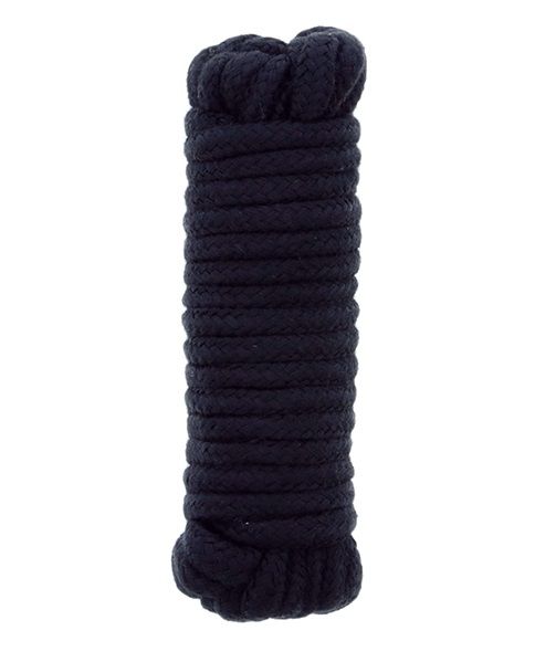 Чёрная веревка для связывания BONDX LOVE ROPE - 5 м. - Dream Toys - купить с доставкой в Севастополе