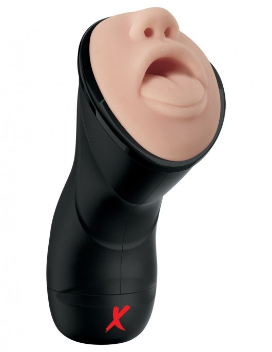 Мастурбатор-ротик Deep Throat Vibrating Stroker - Pipedream - в Севастополе купить с доставкой