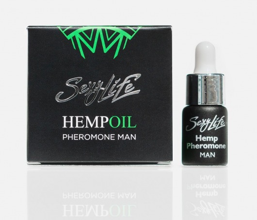 Мужские духи с феромонами Sexy Life HEMPOIL man - 5 мл. -  - Магазин феромонов в Севастополе