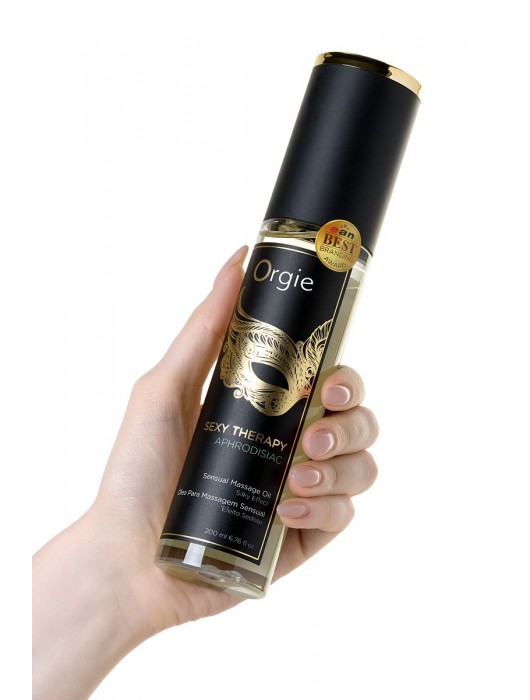 Минеральное массажное масло Orgie Sexy Therapy Afrodisiac - 200 мл. - ORGIE - купить с доставкой в Севастополе