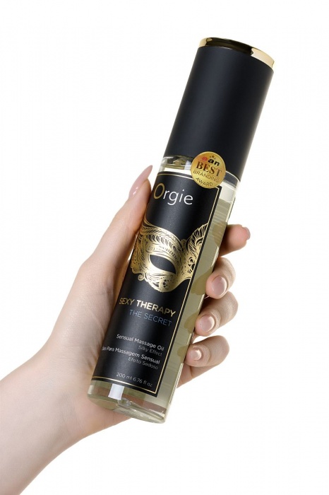 Минеральное массажное масло Orgie Sexy Therapy The Secret - 200 мл. - ORGIE - купить с доставкой в Севастополе