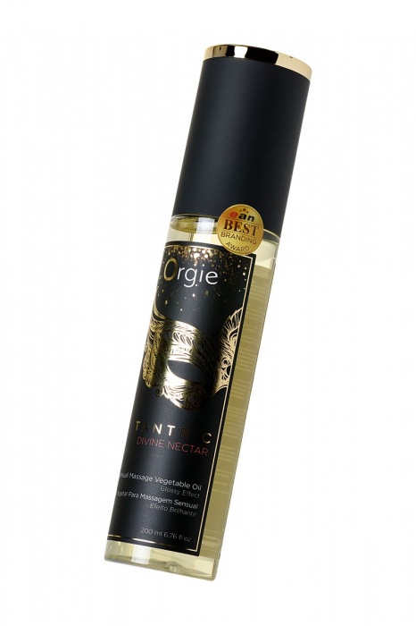Растительное массажное масло Orgie Tantric Divine Nectar - 200 мл. - ORGIE - купить с доставкой в Севастополе