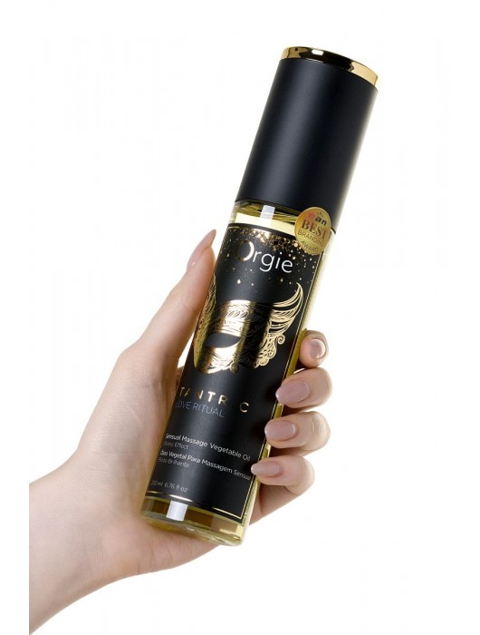 Растительное массажное масло Orgie Tantric Love Ritual - 200 мл. - ORGIE - купить с доставкой в Севастополе