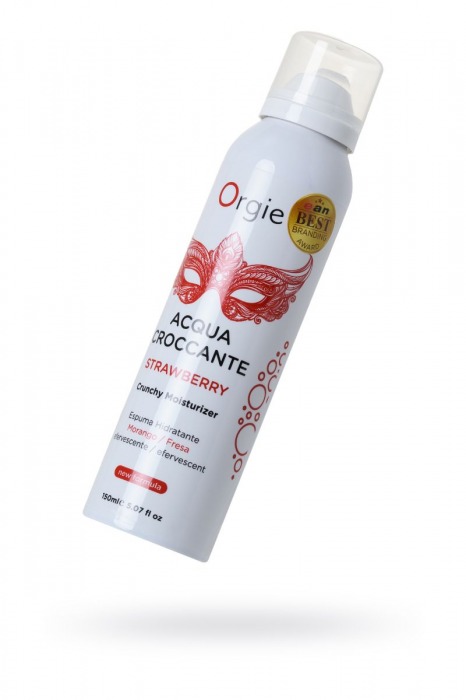 Шипучая увлажняющая пена для чувственного массажа Orgie Acqua Croccante - 150 мл. - ORGIE - купить с доставкой в Севастополе