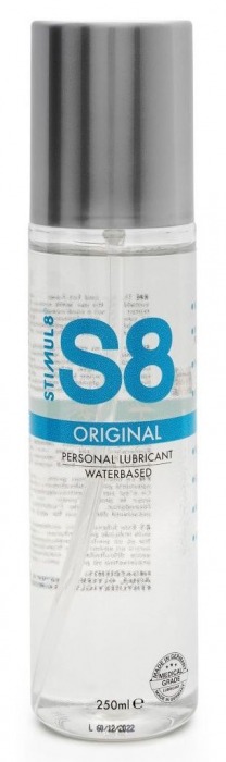 Универсальный лубрикант на водной основе S8 Original Lubricant - 250 мл. - Stimul8 - купить с доставкой в Севастополе