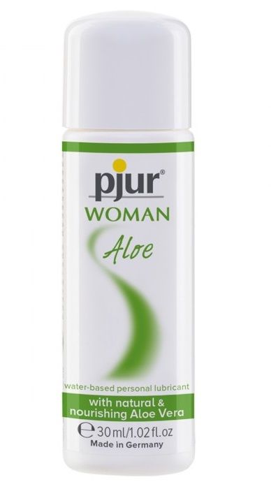 Лубрикант на водной основе pjur WOMAN Aloe - 30 мл. - Pjur - купить с доставкой в Севастополе