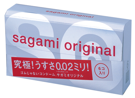 Ультратонкие презервативы Sagami Original - 6 шт. - Sagami - купить с доставкой в Севастополе