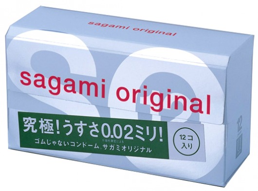 Ультратонкие презервативы Sagami Original - 12 шт. - Sagami - купить с доставкой в Севастополе