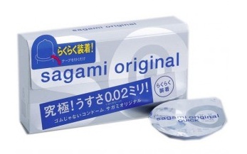 Ультратонкие презервативы Sagami Original QUICK - 6 шт. - Sagami - купить с доставкой в Севастополе