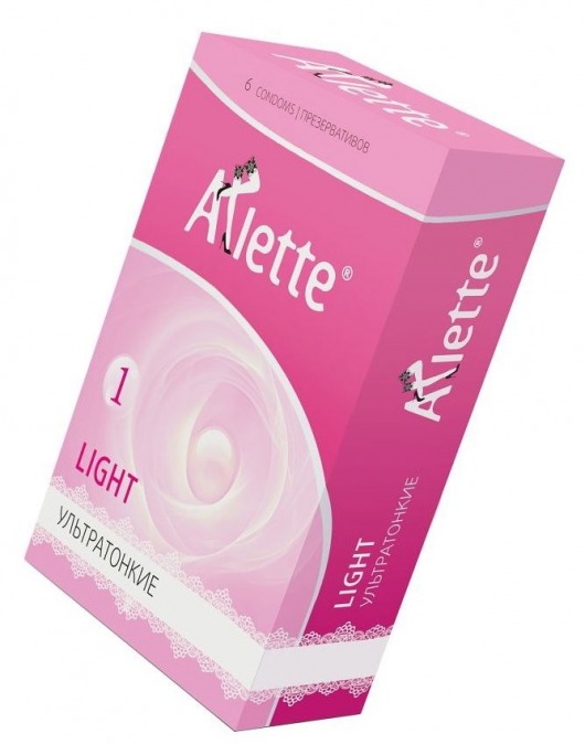 Ультратонкие презервативы Arlette Light - 6 шт. - Arlette - купить с доставкой в Севастополе