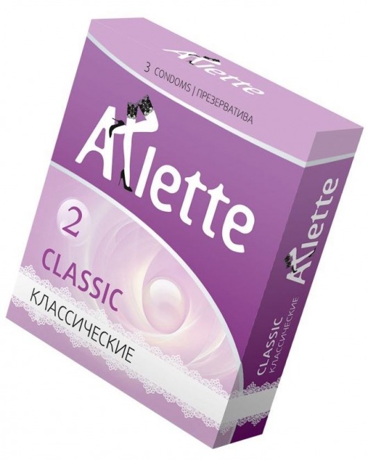 Классические презервативы Arlette Classic - 3 шт. - Arlette - купить с доставкой в Севастополе