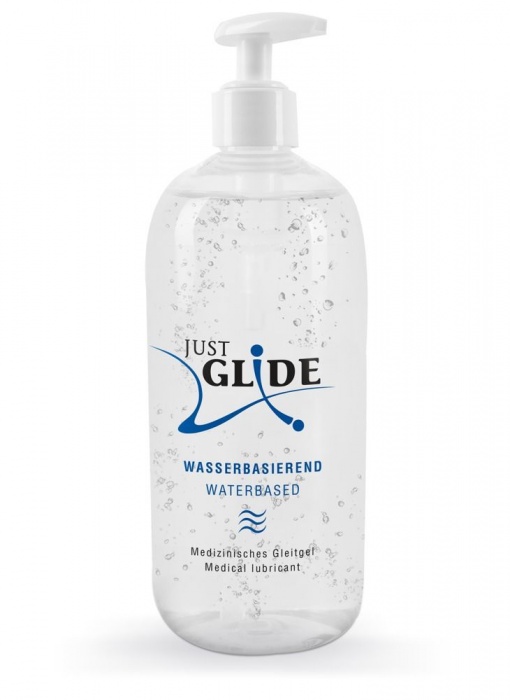 Гель-смазка на водной основе Just Glide с дозатором - 500 мл. - Orion - купить с доставкой в Севастополе