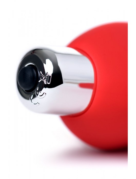 Красный силиконовый вибростимулятор простаты Proman - 12,5 см. - ToyFa - в Севастополе купить с доставкой