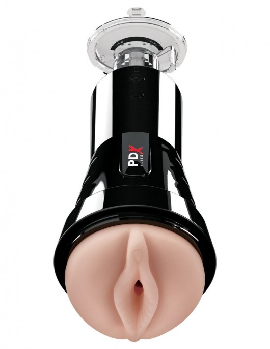 Телесный вибромастурбатор-вагина Cock Compressor Vibrating Stroker - Pipedream - в Севастополе купить с доставкой