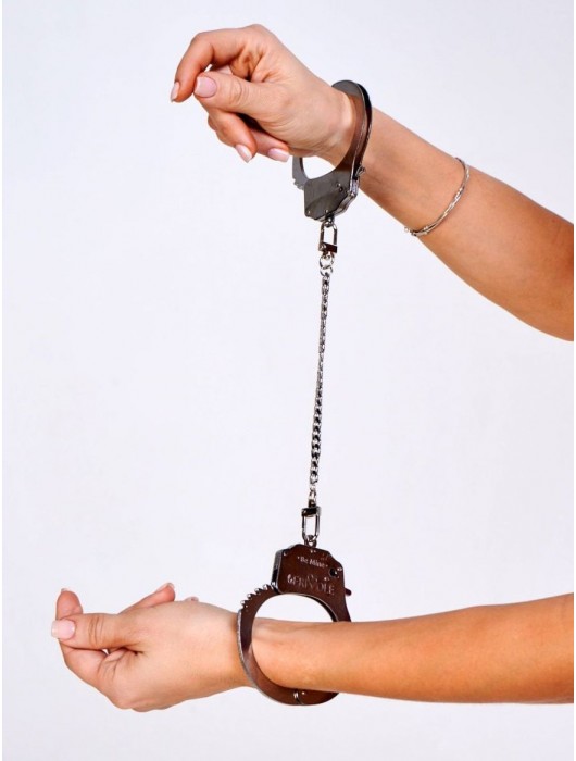 Эксклюзивные наручники со сменными цепями - Le Frivole - купить с доставкой в Севастополе