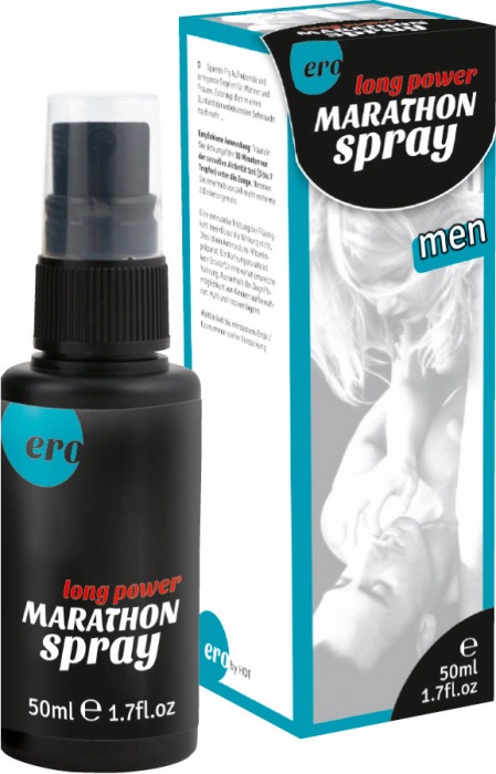 Пролонгирующий спрей для мужчин Long Power Marathon Spray - 50 мл. - Ero - купить с доставкой в Севастополе