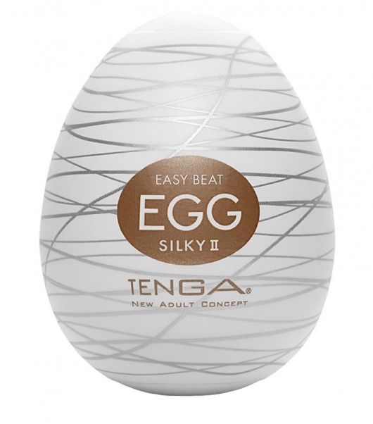 Мастурбатор-яйцо EGG Silky II - Tenga - в Севастополе купить с доставкой