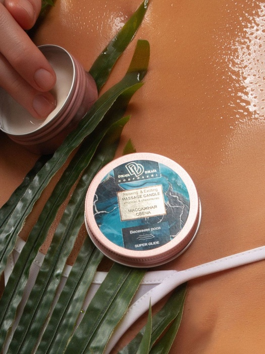 Массажная свеча  Весенняя роса - БиоМед - купить с доставкой в Севастополе