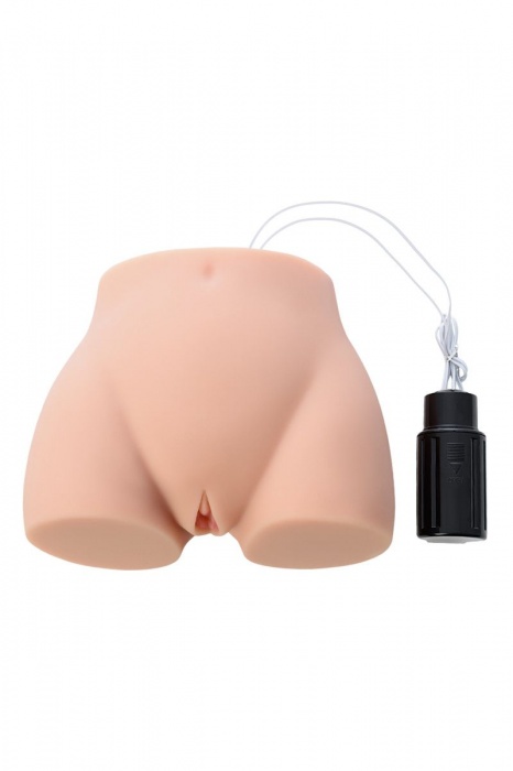 Мастурбатор-полуторс Cherry с вибрацией и двумя любовными тоннелями - KOKOS - в Севастополе купить с доставкой