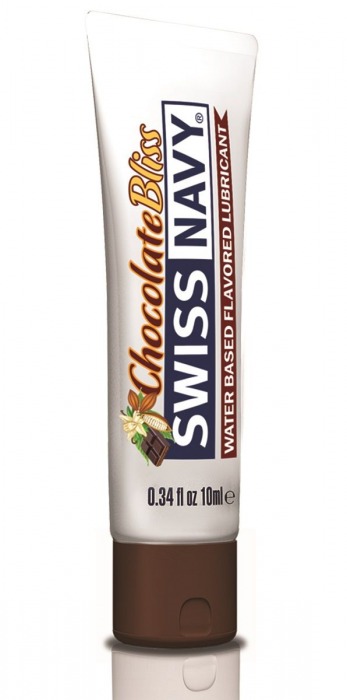 Лубрикант с ароматом шоколада Swiss Navy Chocolate Bliss Lube - 10 мл. - Swiss navy - купить с доставкой в Севастополе