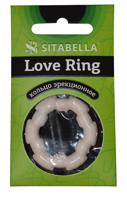 Фигурное эрекционное кольцо из киберкожи - Sitabella - в Севастополе купить с доставкой