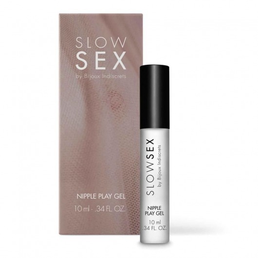 Возбуждающий гель для сосков Slow Sex Nipple Play Gel - 10 мл. - Bijoux Indiscrets - купить с доставкой в Севастополе