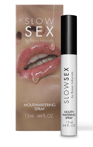 Спрей для усиления слюноотделения Slow Sex Mouthwatering Spray - 13 мл. - Bijoux Indiscrets - купить с доставкой в Севастополе