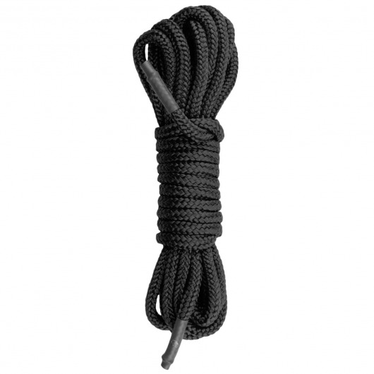 Черная веревка для бондажа Easytoys Bondage Rope - 5 м. - Easy toys - купить с доставкой в Севастополе