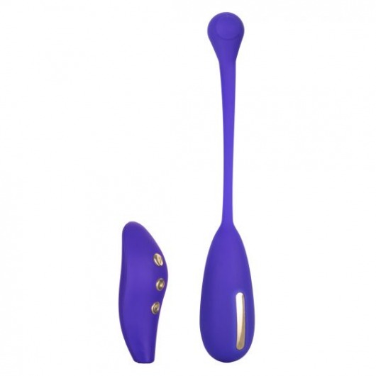 Фиолетовый шарик с электростимуляцией и вибрацией Intimate E-Stimulator Remote Kegel Exerciser - California Exotic Novelties - купить с доставкой в Севастополе