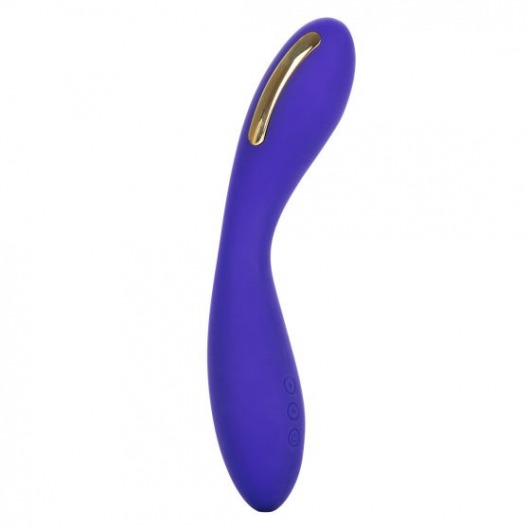 Фиолетовый вибратор с электростимуляцией Intimate E-Stimulator Wand - 21,5 см. - California Exotic Novelties - купить с доставкой в Севастополе