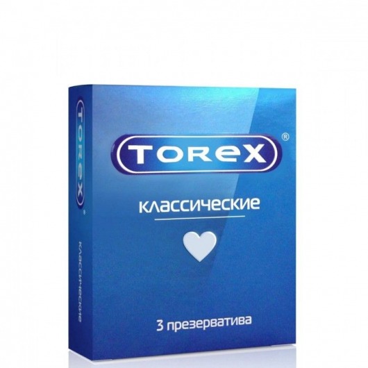 Гладкие презервативы Torex  Классические  - 3 шт. - Torex - купить с доставкой в Севастополе