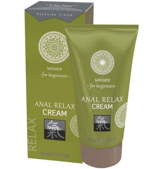 Анальный крем Anal Relax Cream - 50 мл. - Shiatsu - купить с доставкой в Севастополе