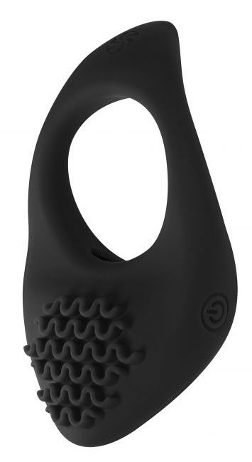 Черное эрекционное виброкольцо Pure Passion Moonshine - Lola Games - в Севастополе купить с доставкой