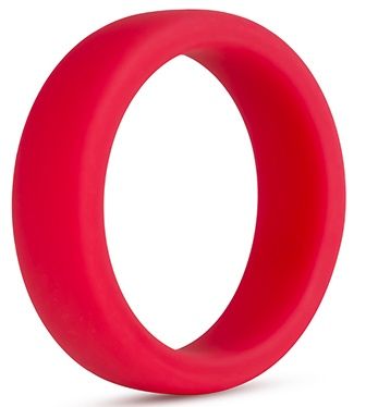 Красное эрекционное кольцо Silicone Go Pro Cock Ring - Blush Novelties - в Севастополе купить с доставкой