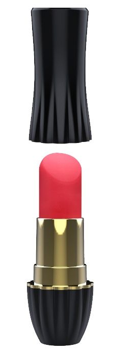 Клиторальный стимулятор-помада LIPSTICK - 9,3 см. - Dream Toys - купить с доставкой в Севастополе