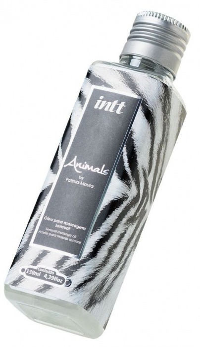 Массажное масло ANIMALS by Fatima Moura с возбуждающим эффектом - 130 мл. - INTT - купить с доставкой в Севастополе