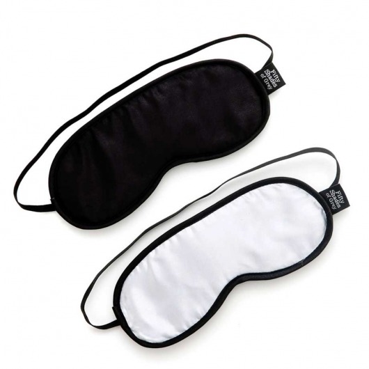 Набор из двух масок на глаза Soft Blindfold Twin Pack - Fifty Shades of Grey - купить с доставкой в Севастополе