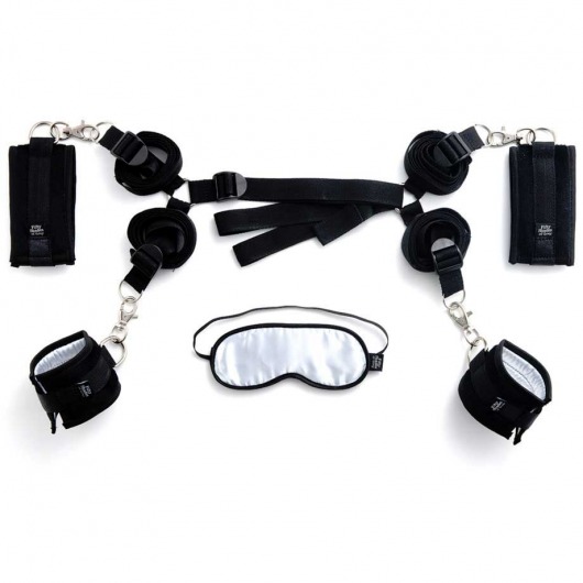 Комплект бондажа Under The Bed Restraints Kit - Fifty Shades of Grey - купить с доставкой в Севастополе