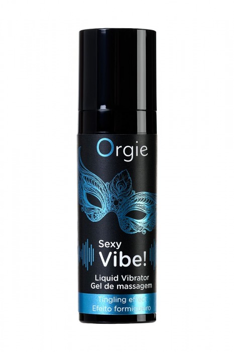 Гель для массажа ORGIE Sexy Vibe Liquid Vibrator с эффектом вибрации - 15 мл. - ORGIE - купить с доставкой в Севастополе