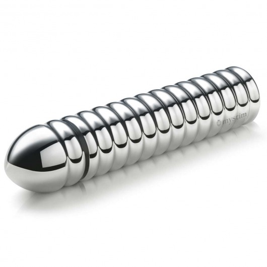 Рельефный фаллос для интенсивного электросекса Groovey George - 20 см. - MyStim - купить с доставкой в Севастополе