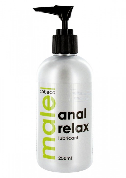 Анальный лубрикант MALE Cobeco Anal Relax Lubricant - 250 мл. - Cobeco - купить с доставкой в Севастополе