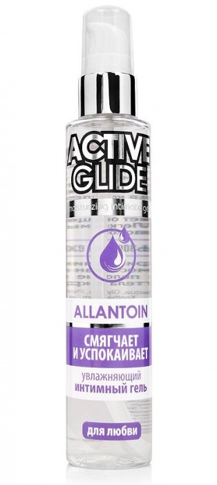 Увлажняющий интимный гель Active Glide Allantoin - 100 гр. - Биоритм - купить с доставкой в Севастополе