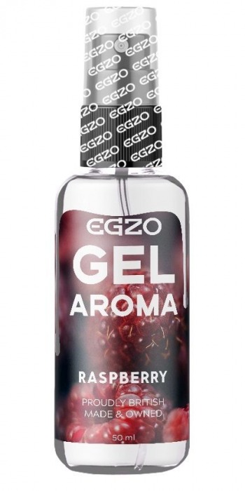 Интимный лубрикант EGZO AROMA с ароматом малины - 50 мл. - EGZO - купить с доставкой в Севастополе