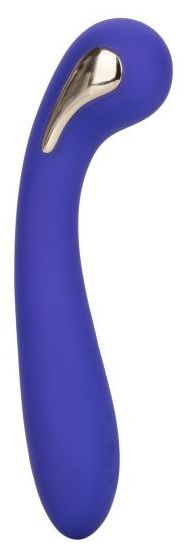 Фиолетовый вибромассажер с электростимуляцией Intimate Estim Petite G Wand - 19 см. - California Exotic Novelties - купить с доставкой в Севастополе