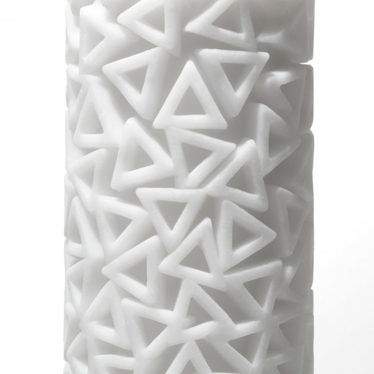 Белый 3D мастурбатор PILE - Tenga - в Севастополе купить с доставкой